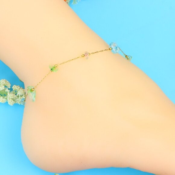 Elegant Handmade Anklet – Perfect for Women & Girls | Ideal Gift Option, DYC1814 - Picture 5 of 7